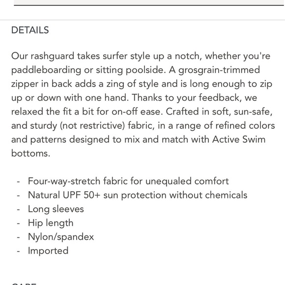 Garnet Hill Signature Rashguard, Black/White Striped, Mock Neck, Long Sleeve, M - Picture 12 of 15